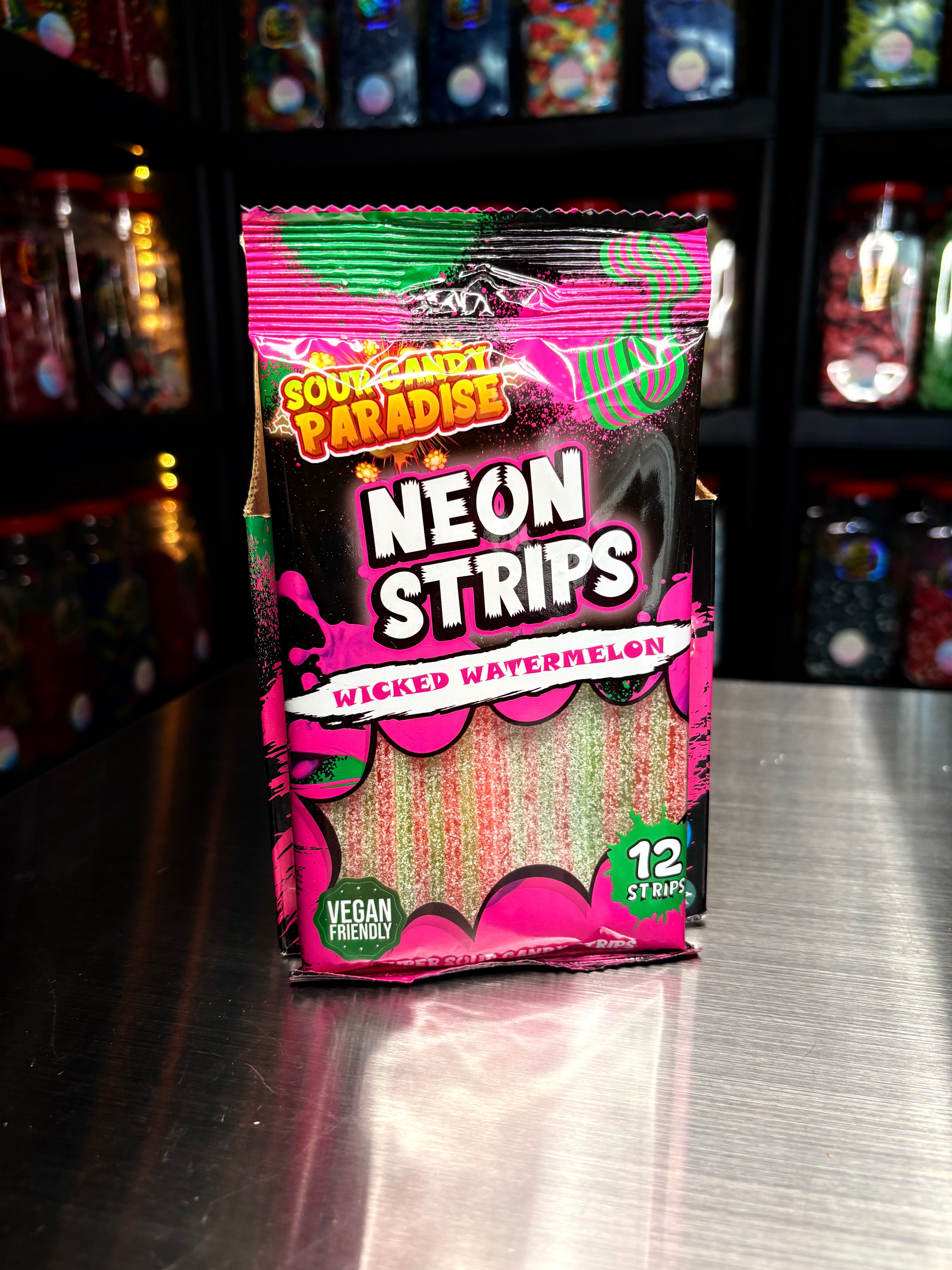 Neon Strips - Watermelon