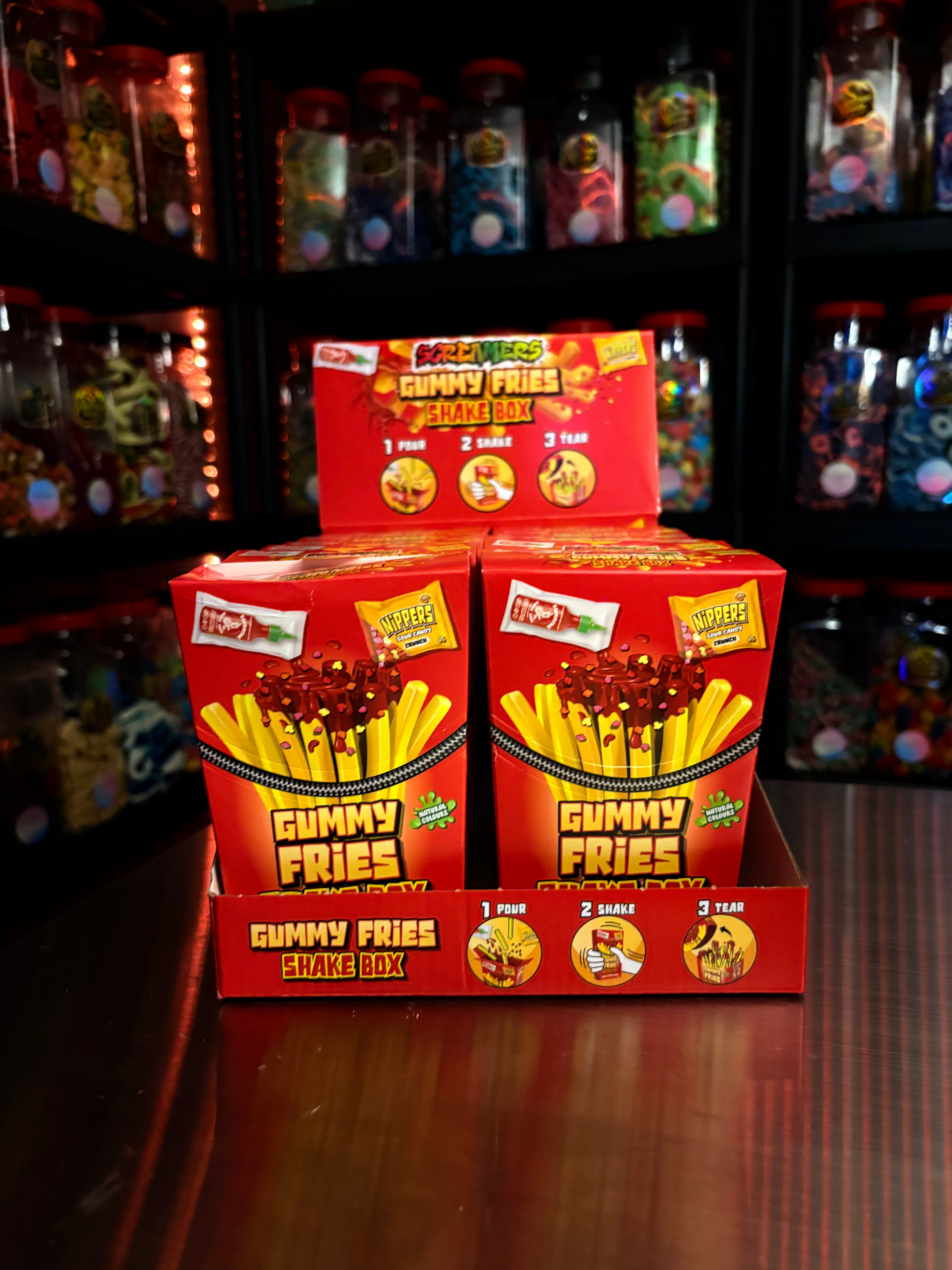 Gummy Fries Shake Box
