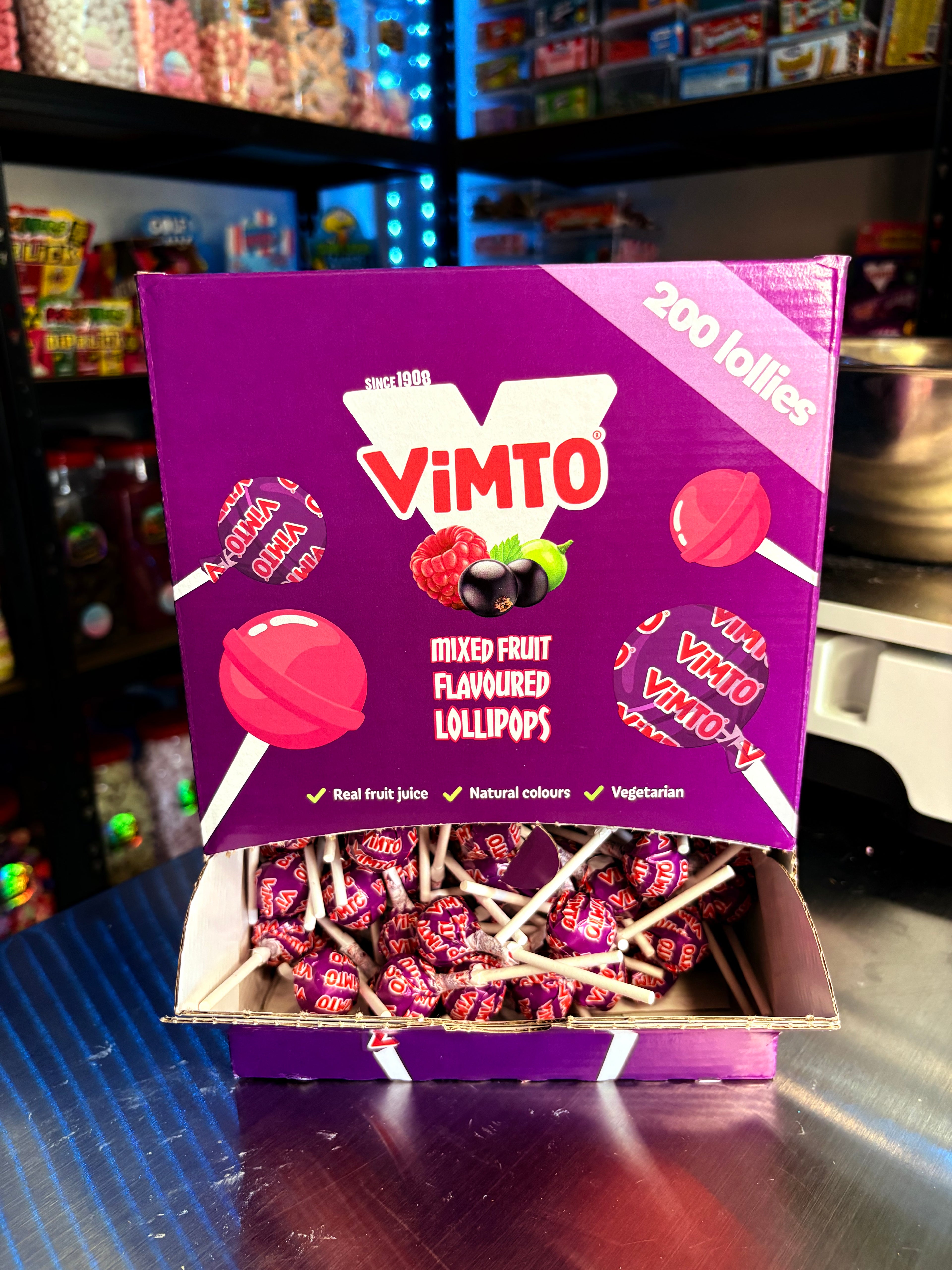 10x Vimto Lollies