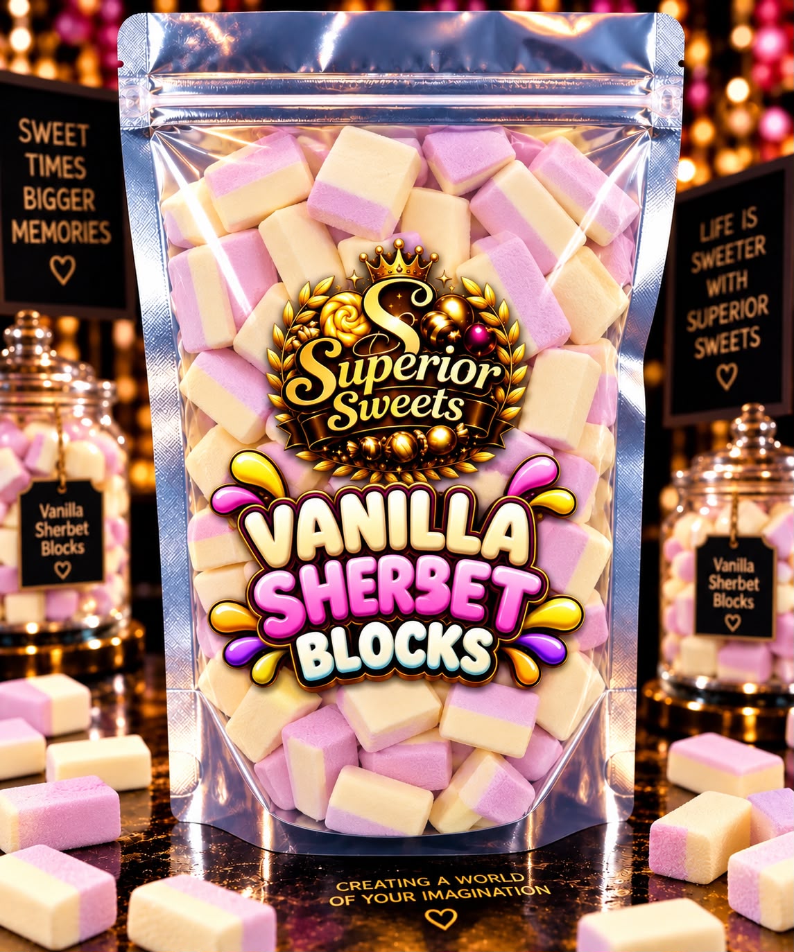20x Vanilla Sherbet Blocks