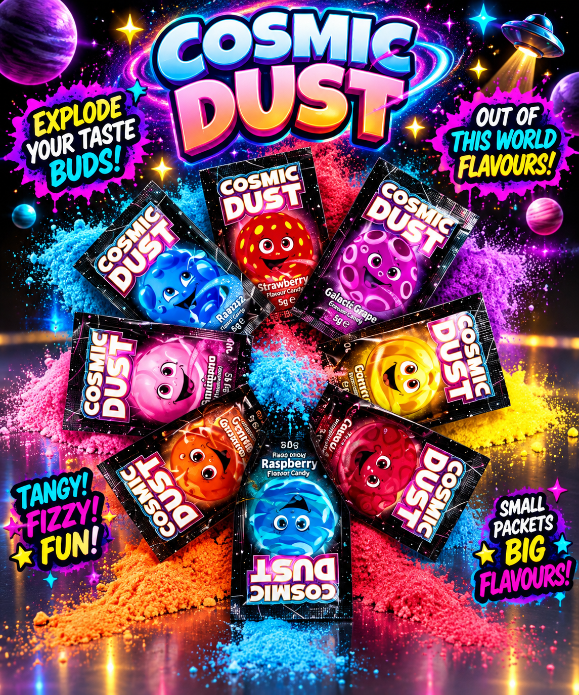 8x Popping Candy Mix