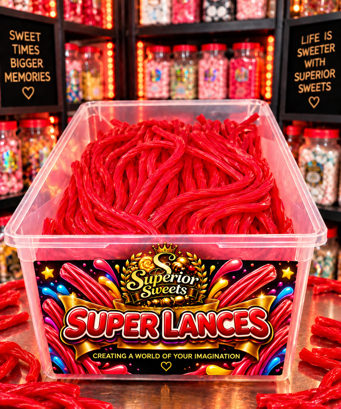10x Strawberry Lances