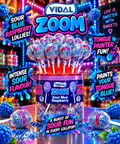 5x Large Sour Blue Raspberry TP Lollies