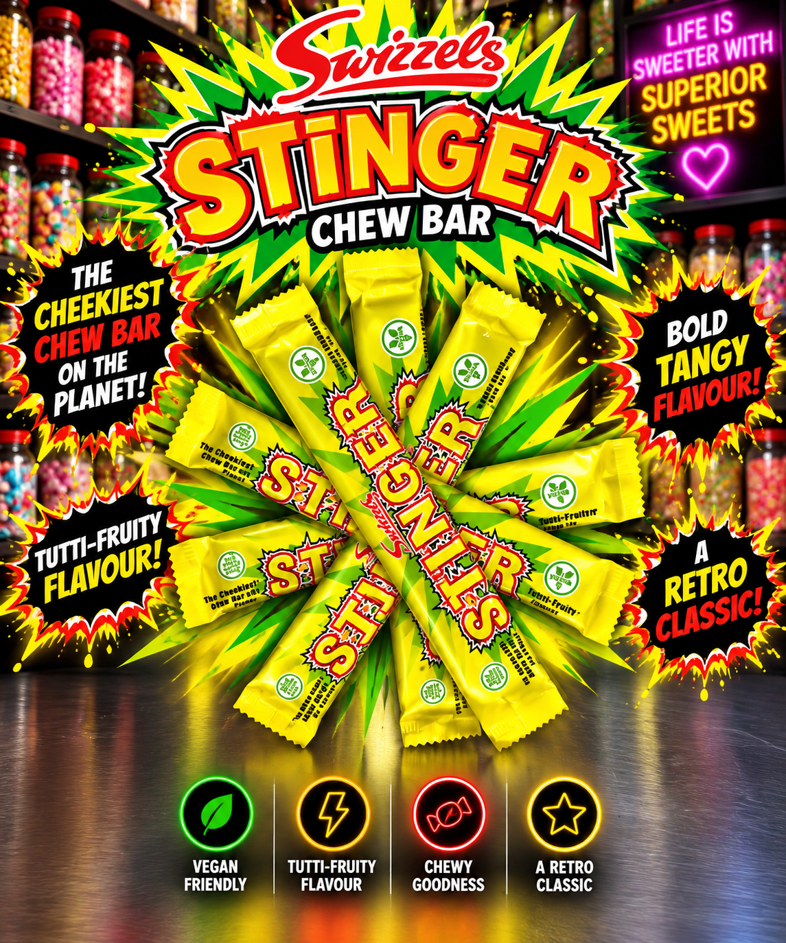 5x Stinger Bars