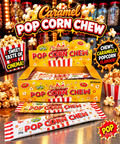 2x Popcorn Chew Bars