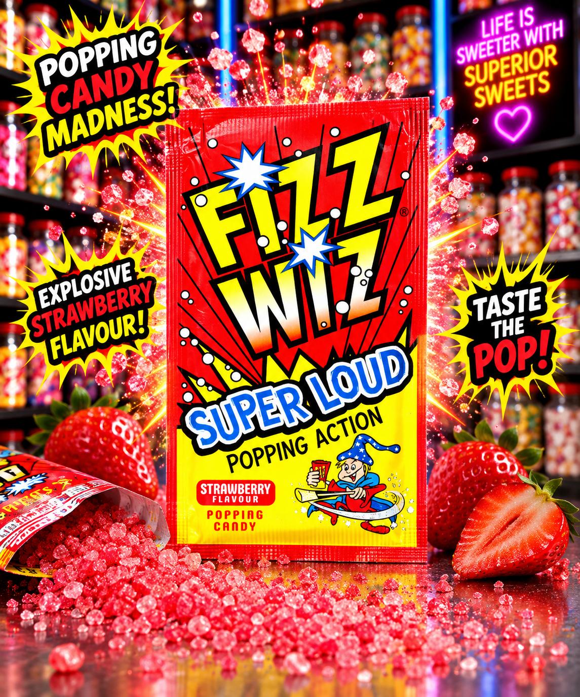 Fizz Wizz Popping Candy