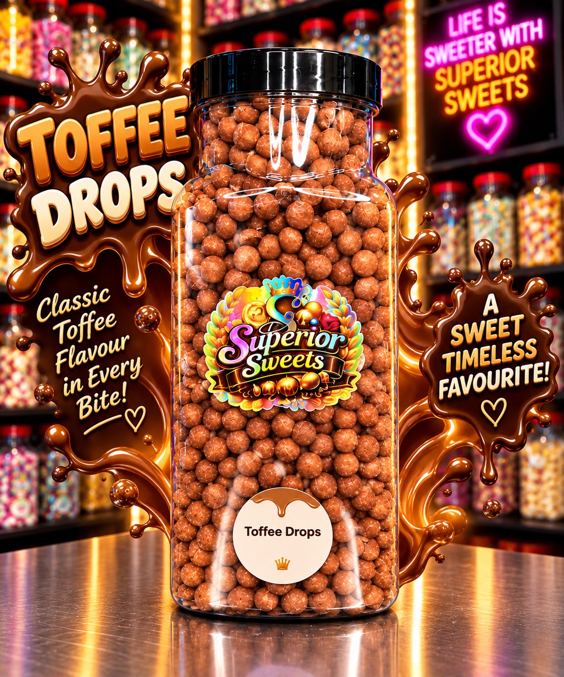 250g Toffee Drops